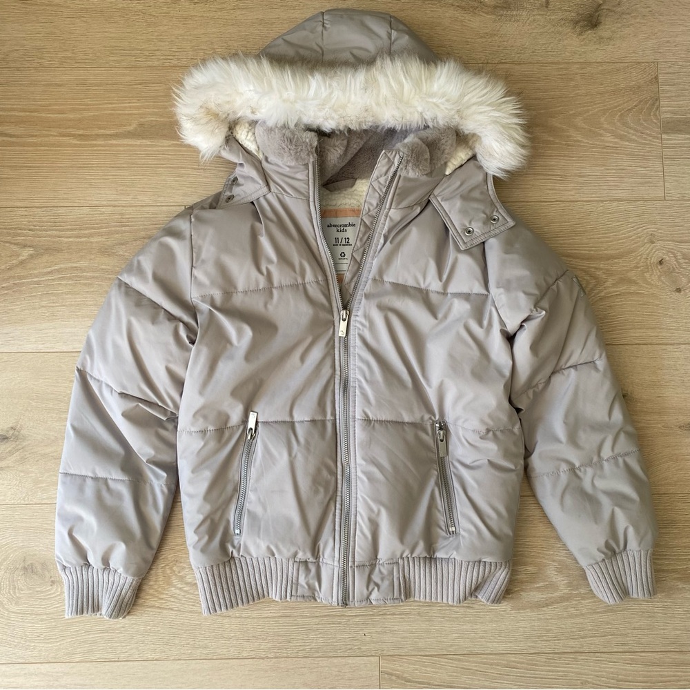 Abercrombie Kids Puffer Coat 11/12